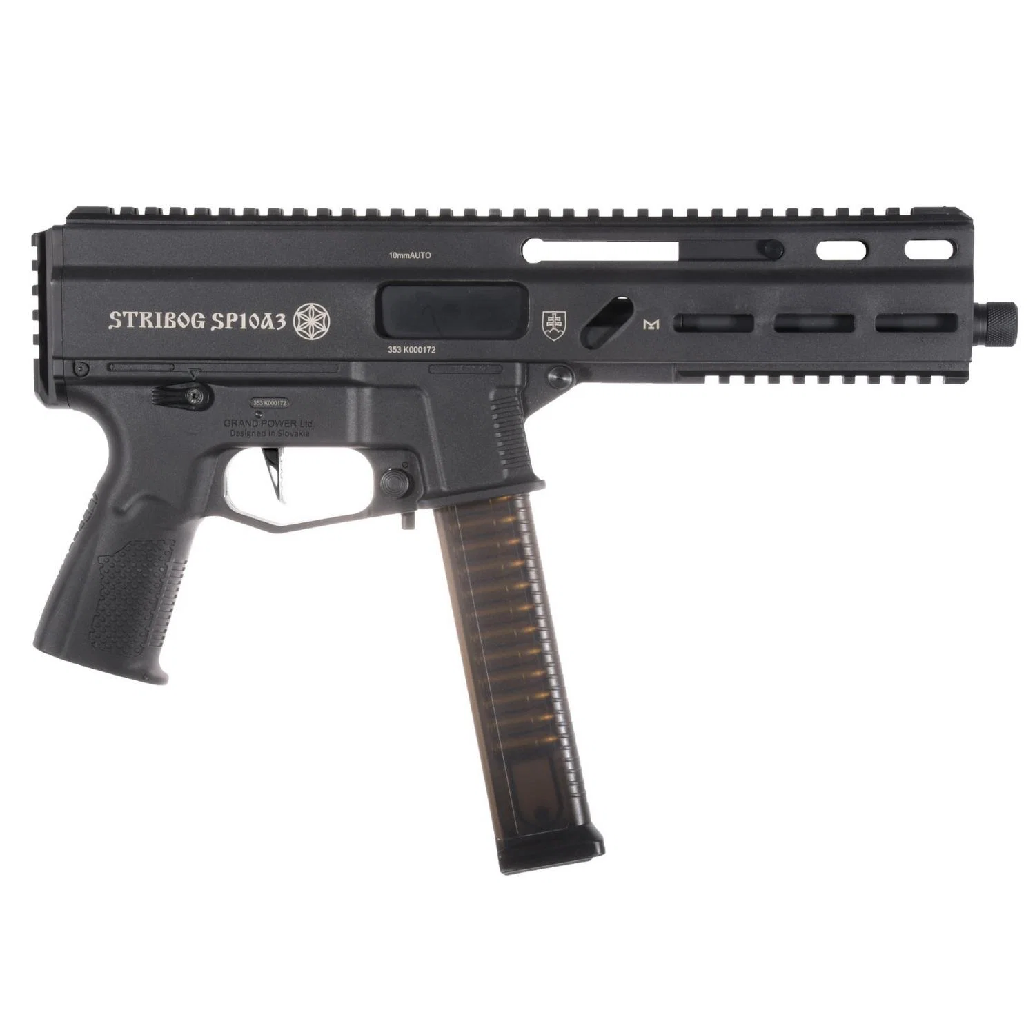 Delta Armory STRIBOG SP10A3 Black UPGRADE Charlie Airsoft Tüfek