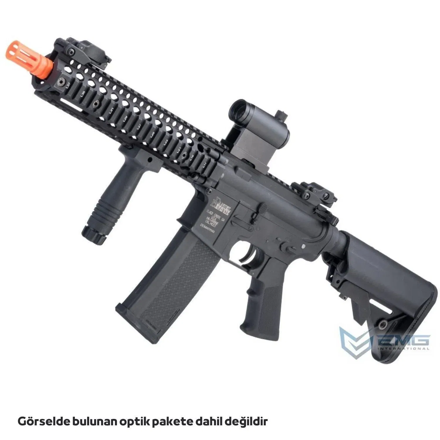 EMG Specna Arms Helios Daniel Defense Lisanslı MK18 AEG Airsoft Tüfek