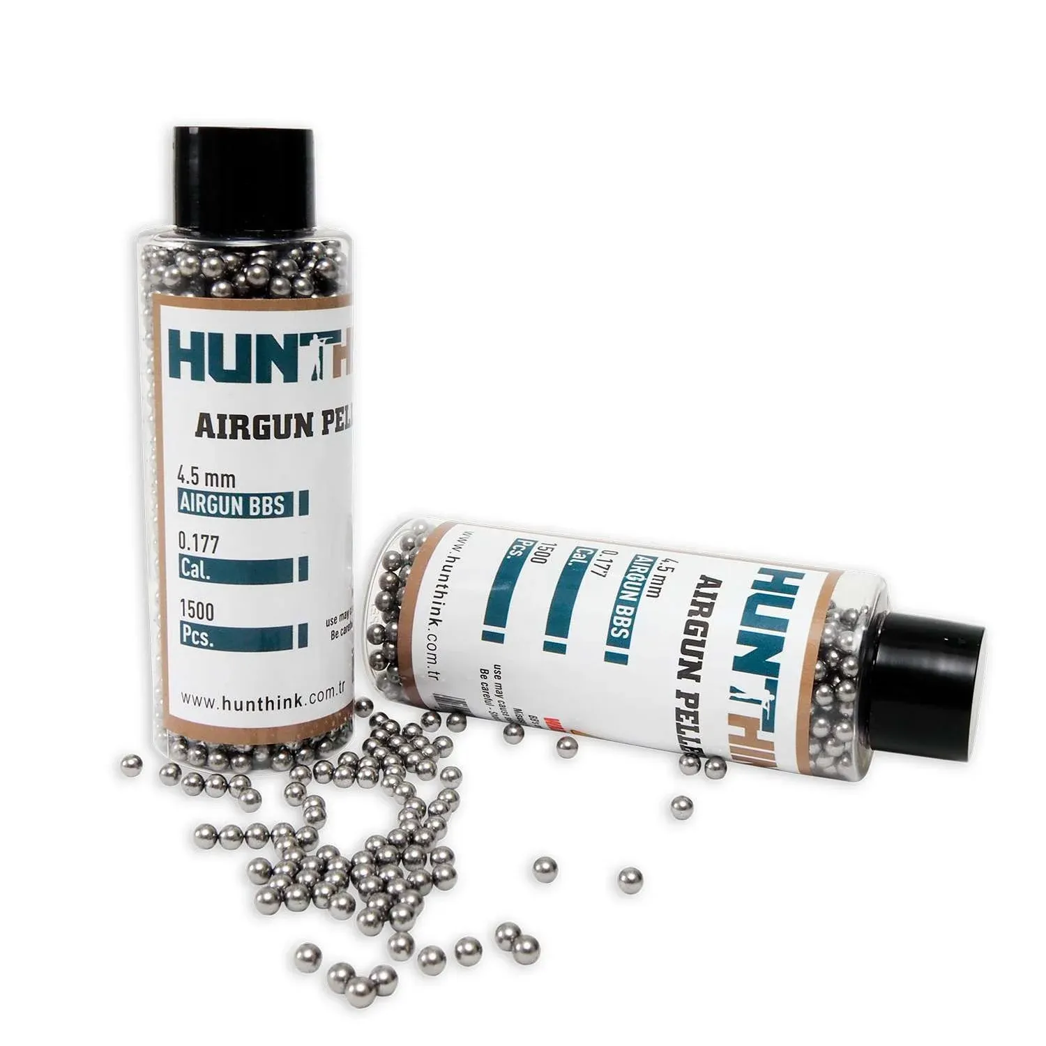 HUNTHINK Hunthink 4.5 mm Çelik Bilye BBs (1500 Adet)