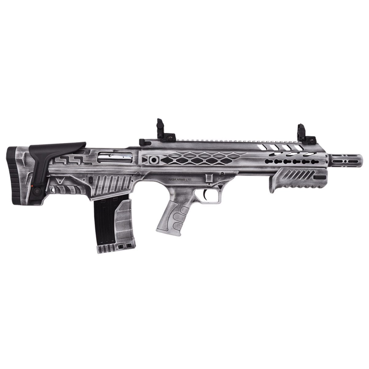 AKSA ARMS Aksa Crossfire Gri Eskitme T12 Bullpup Çift Sistem Av Tüfeği