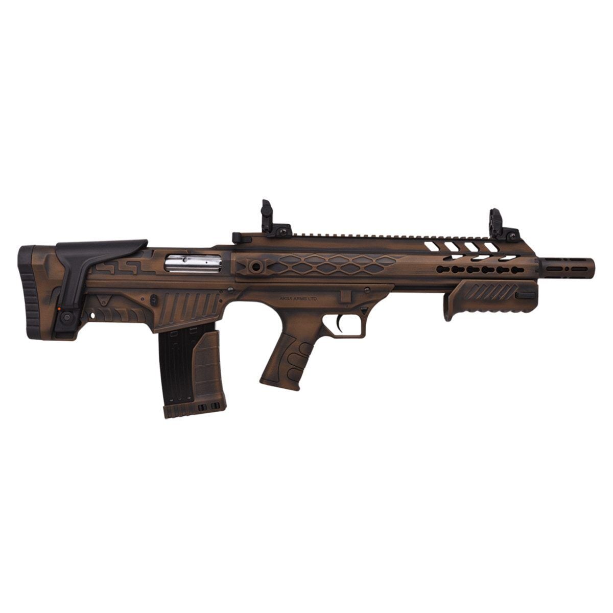 AKSA ARMS Aksa Crossfire Bronz Eskitme T12 Bullpup Çift Sistem Av Tüfeği