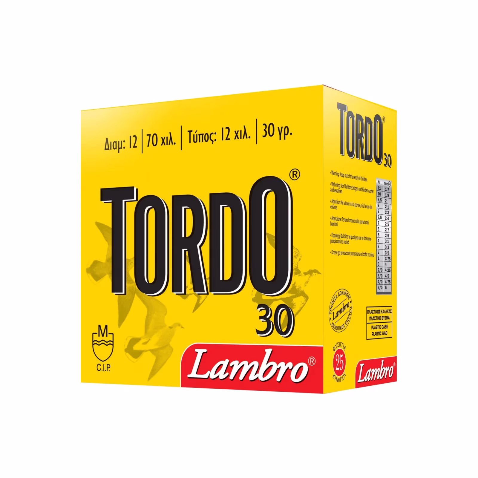 LAMBRO TORDO 30 GRAM SAÇMA