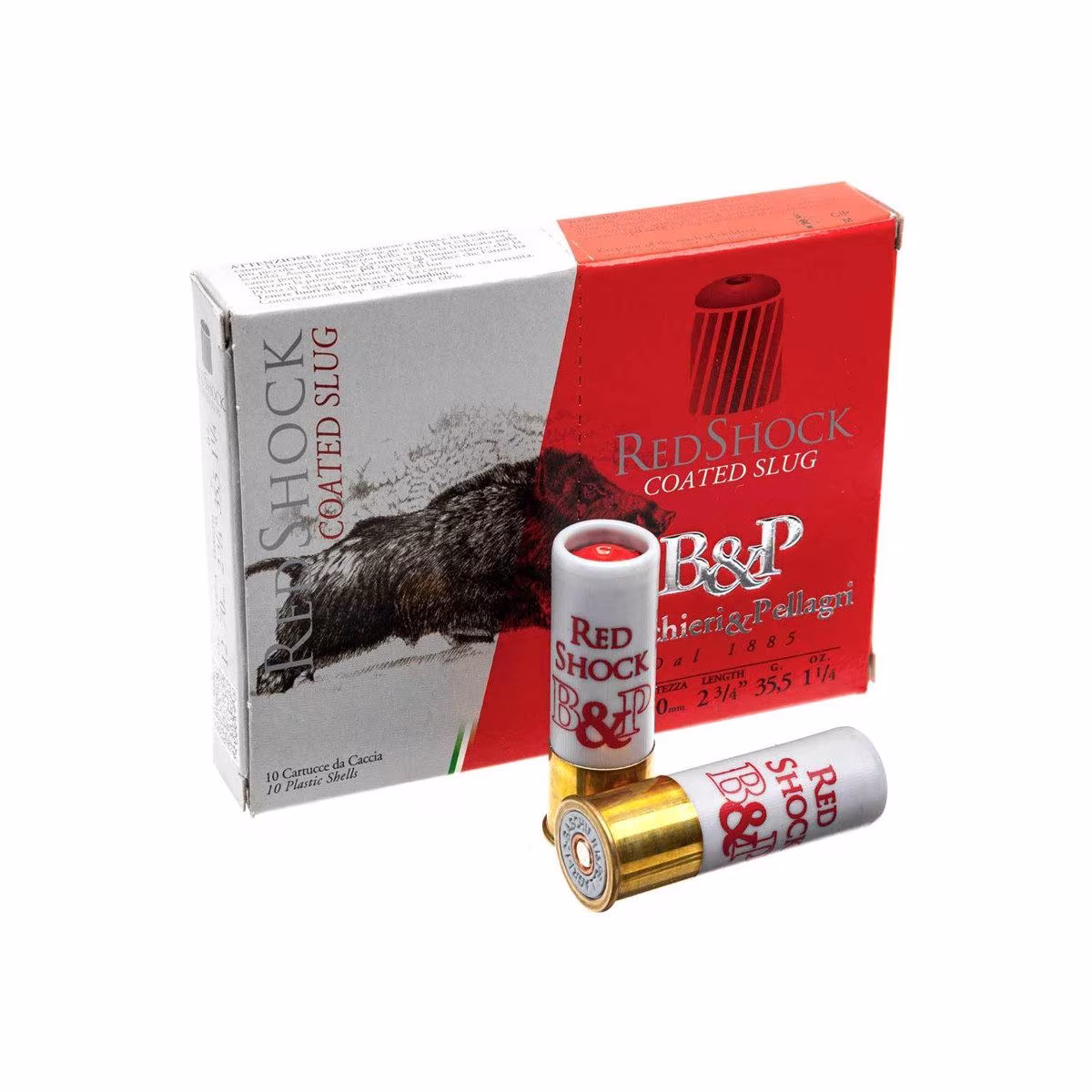 B&P BIG GAME PALLA RED SHOCK TEK KURŞUN – 12 CAL.