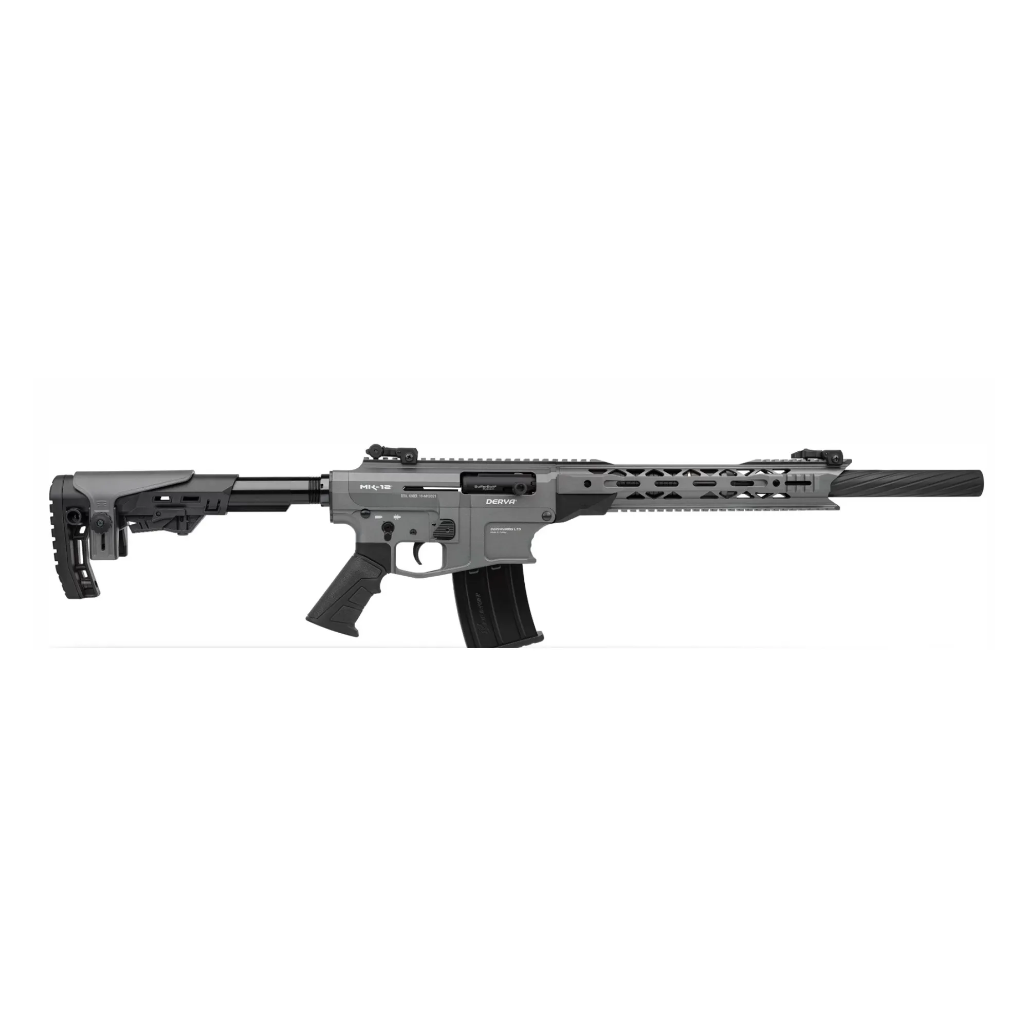 DERYA ARMS Derya MK-12 AS-110SF Gri Şarjörlü Av Tüfeği