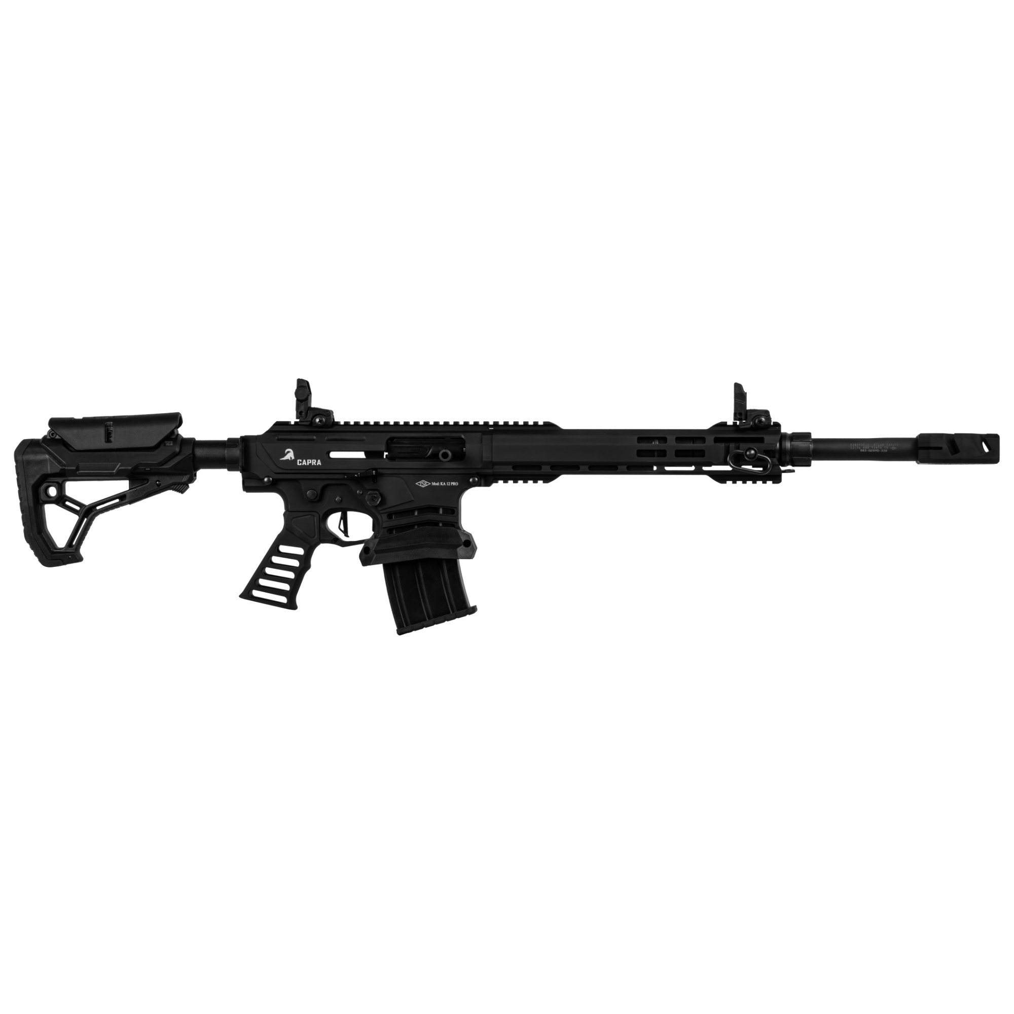 ASELKON Capra Arms KA-12 PRO Siyah Şarjörlü Av Tüfeği