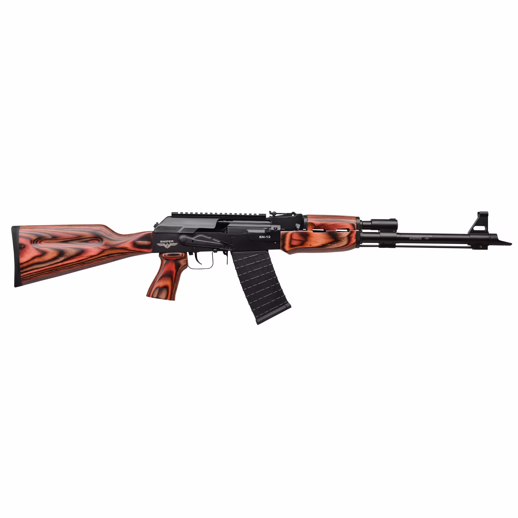 Sniper Arms SN-12 Kırmızı Lamine Şarjörlü Av Tüfeği