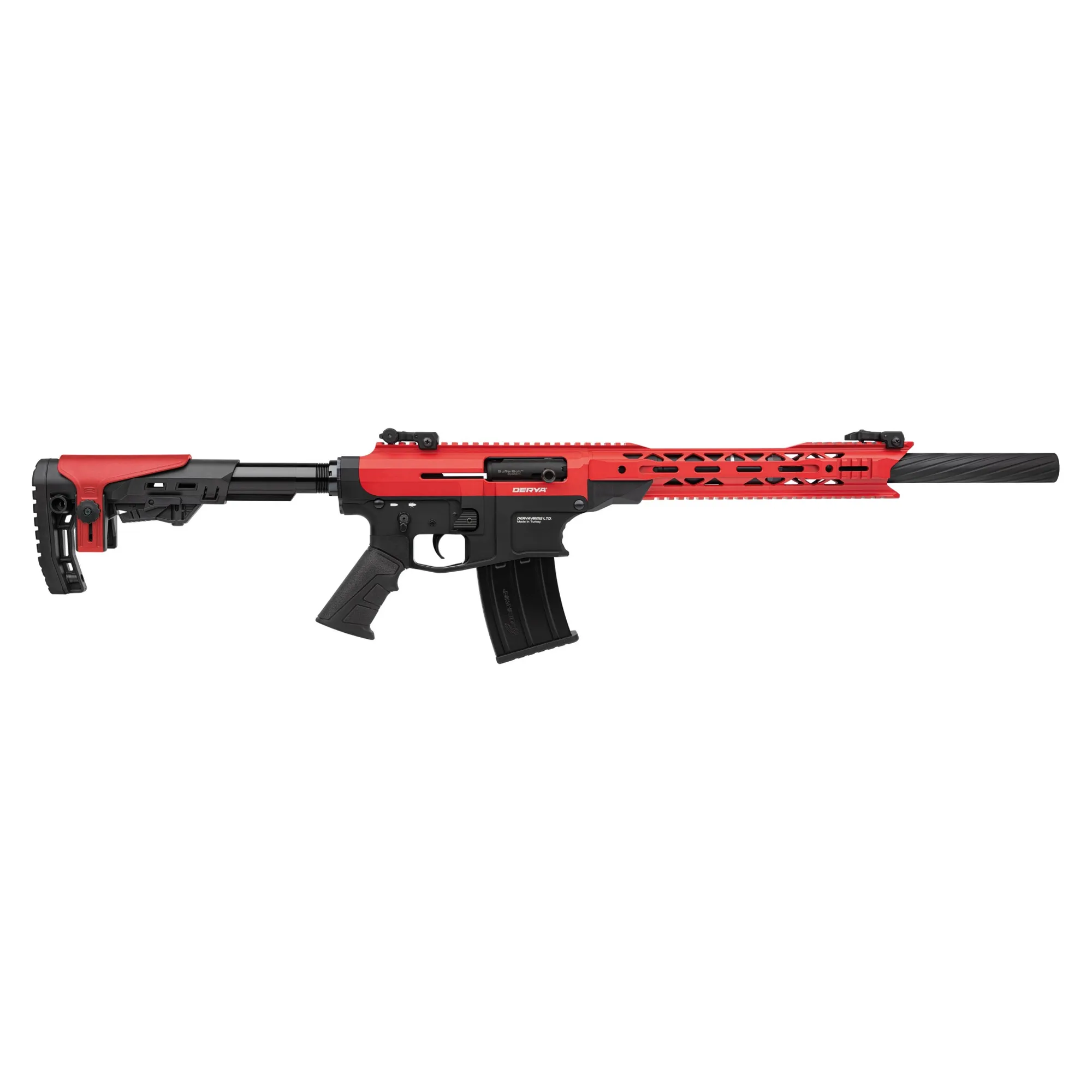 DERYA ARMS Derya MK-12 AS-104S Kırmızı Siyah Şarjörlü Av Tüfeği