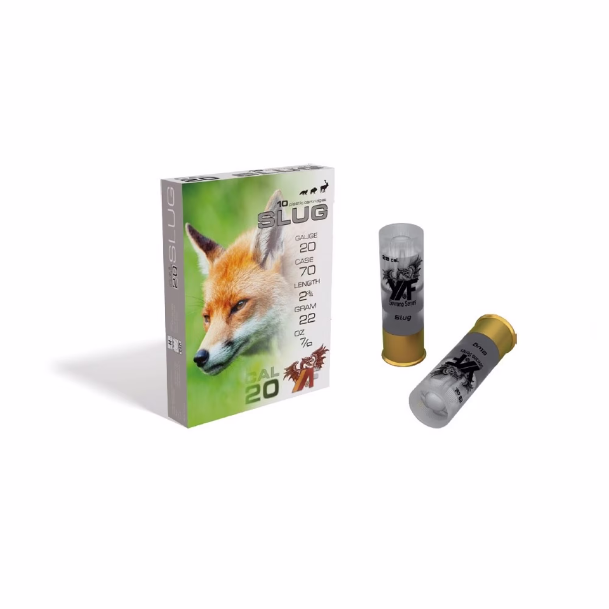 Yaf 20 Cal Tek Kurşun Av Fişeği