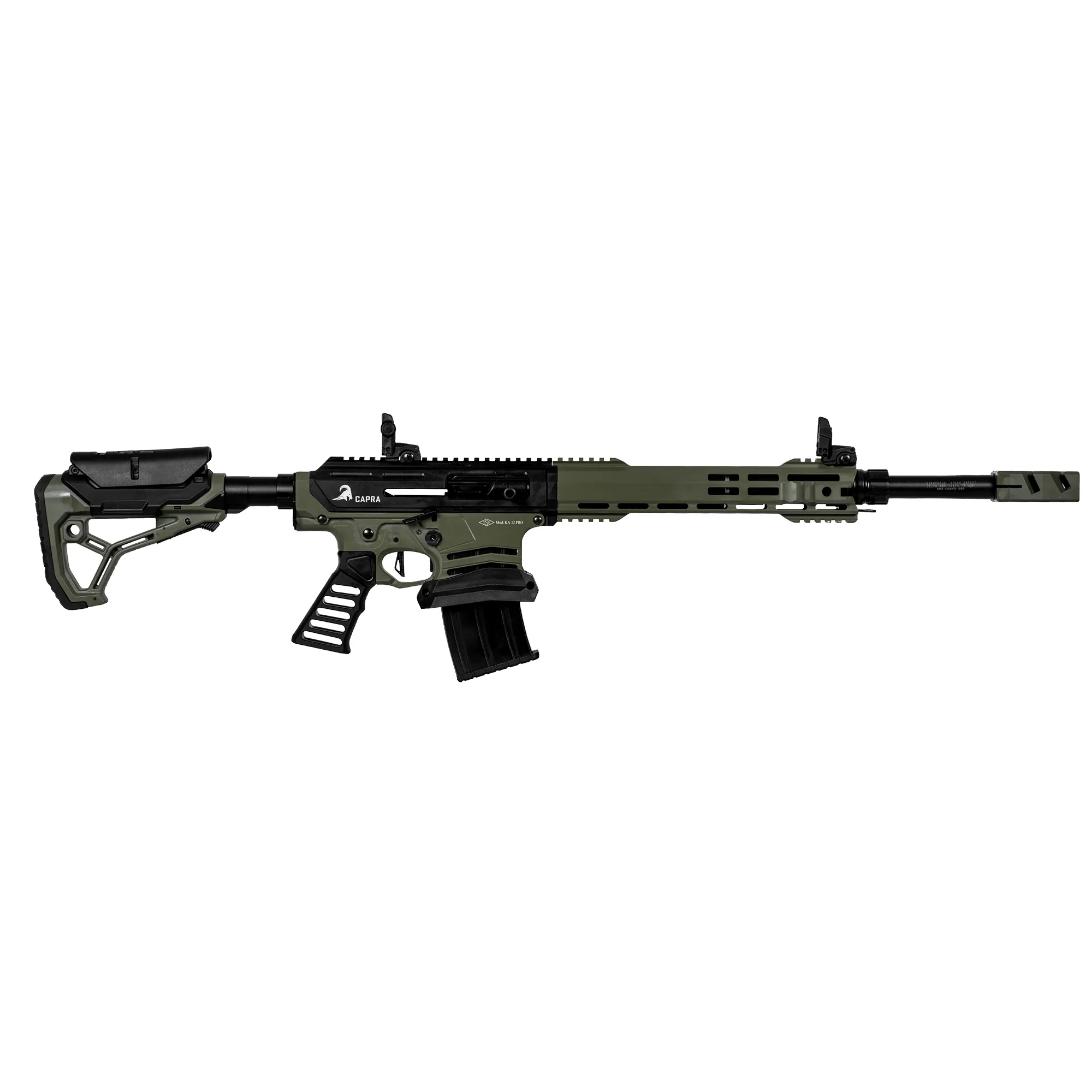 ASELKON Capra Arms KA-12 PRO Haki Şarjörlü Av Tüfeği
