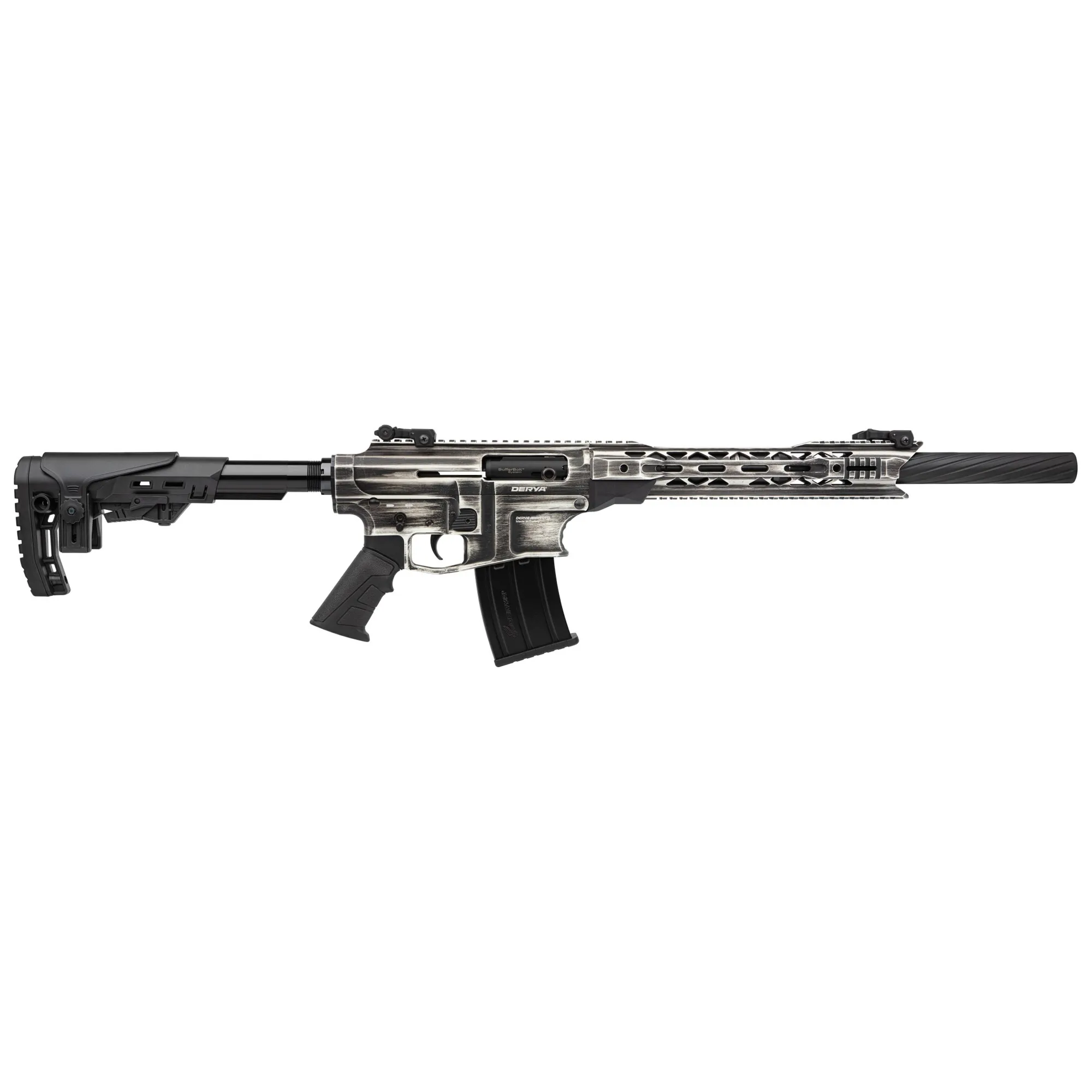 DERYA ARMS Derya MK-12 AS-109SE Beyaz Eskitme Şarjörlü Av Tüfeği