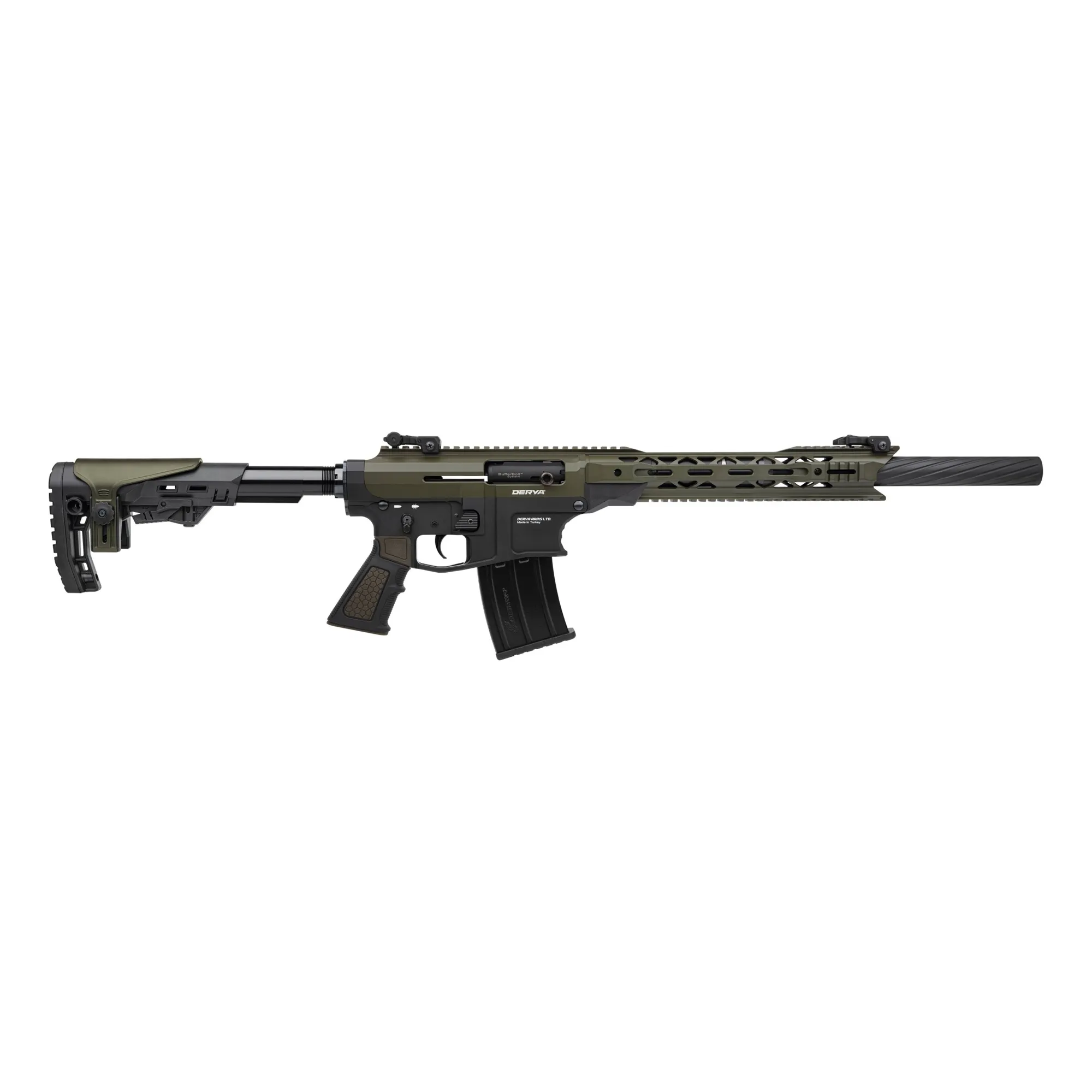 DERYA ARMS Derya MK-12 AS-103S Yeşil Siyah Şarjörlü Av Tüfeği