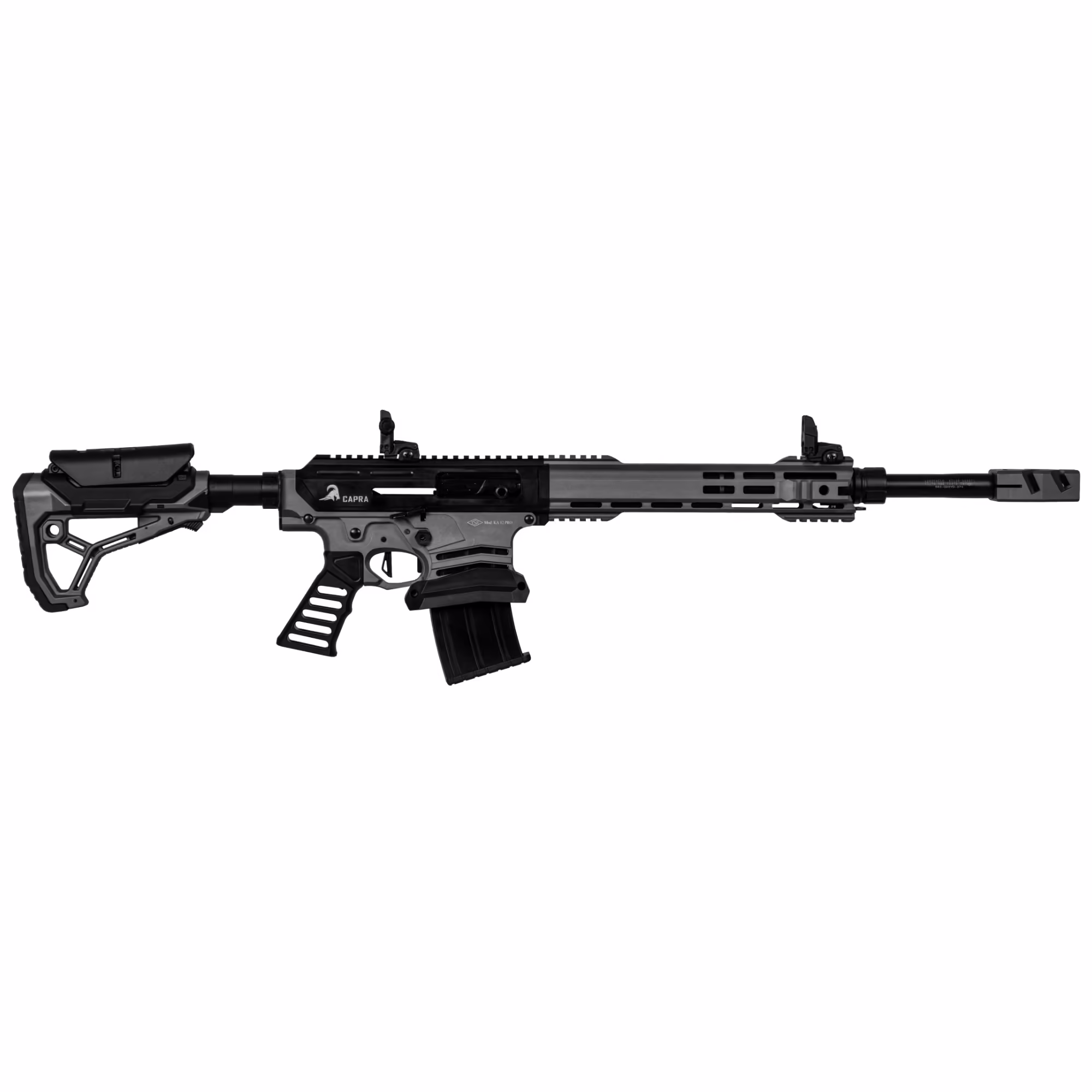 ASELKON Capra Arms KA-12 PRO Gri Şarjörlü Av Tüfeği