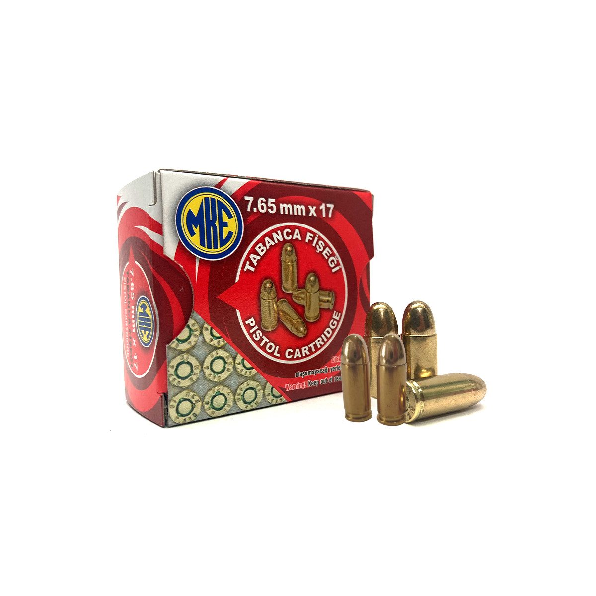 MKE Tabanca Mermisi 7.65mm