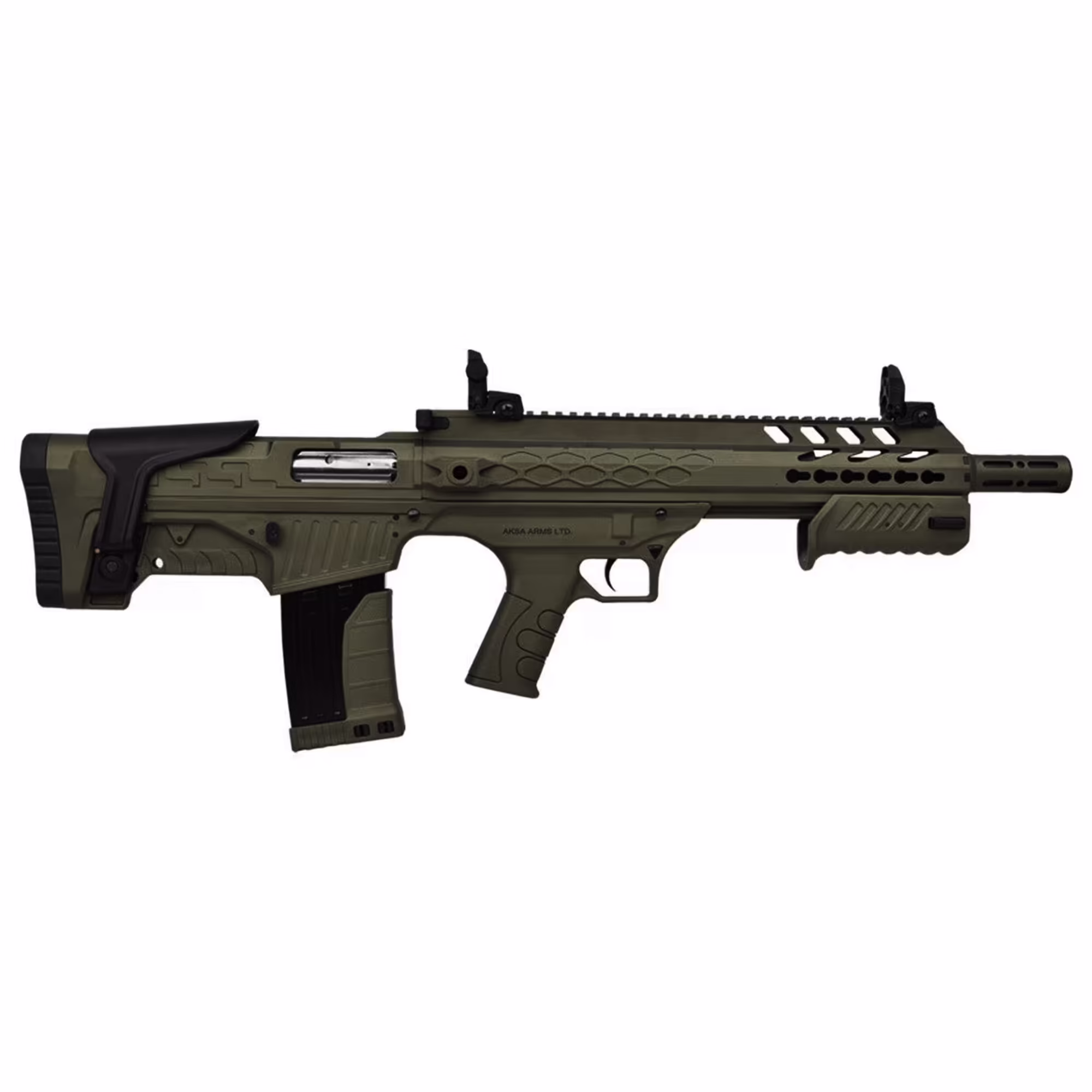 AKSA ARMS Aksa Crossfire Haki T12 Bullpup Çift Sistem Av Tüfeği