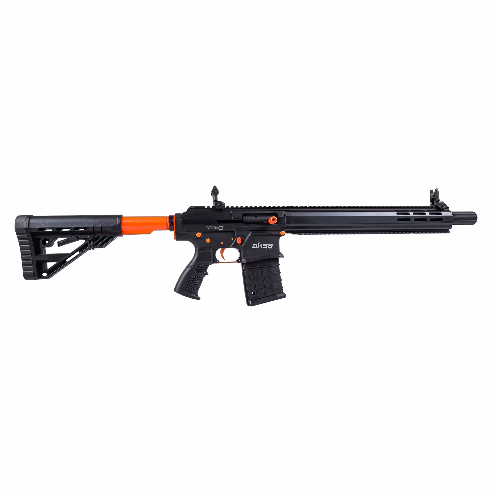 Aksa Arms Segno 12 Turuncu Siyah Şarjörlü Av Tüfeği